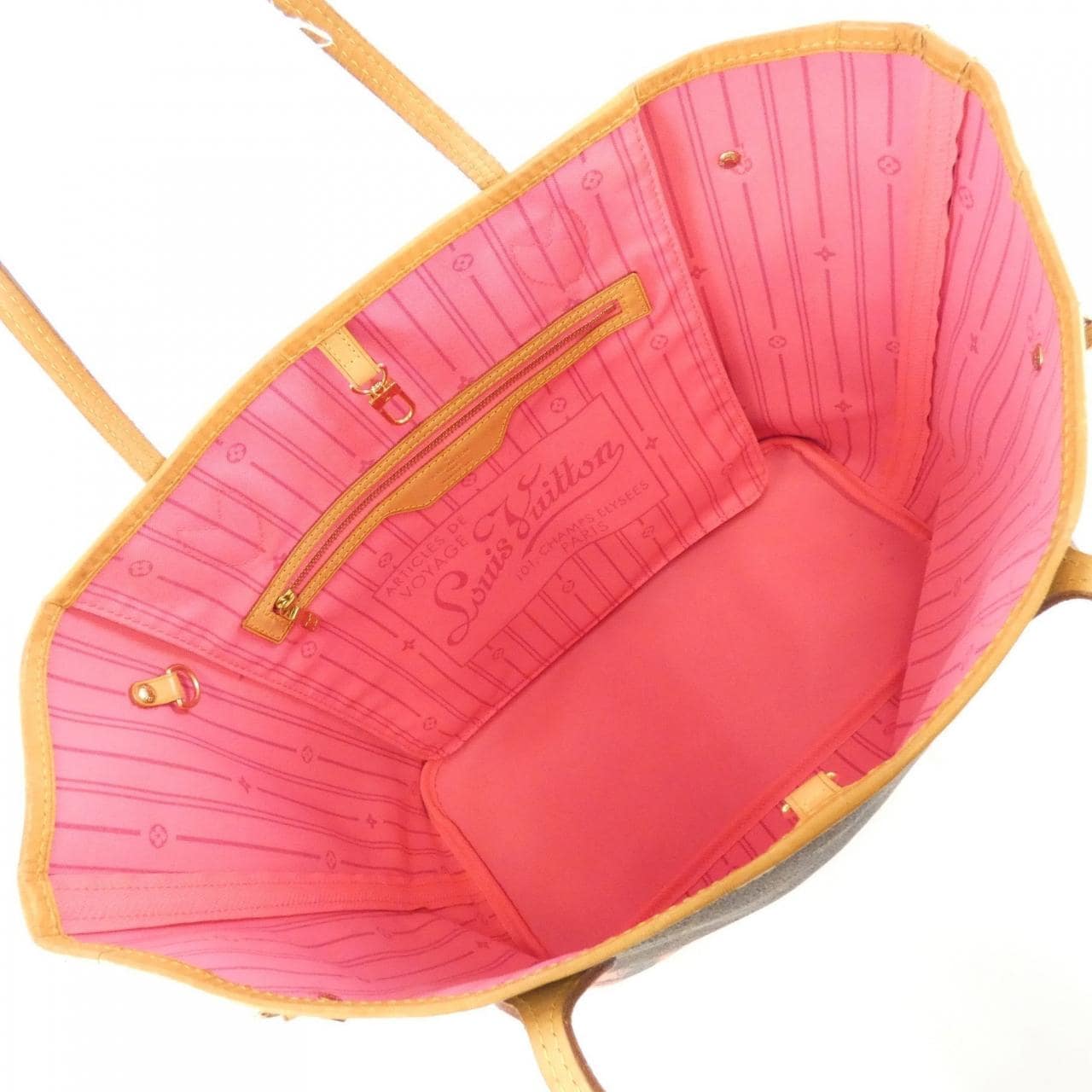 ルイヴィトン モノグラム ローズ(スティーブン スプラウス） ネヴァーフル MM M48613 バッグ