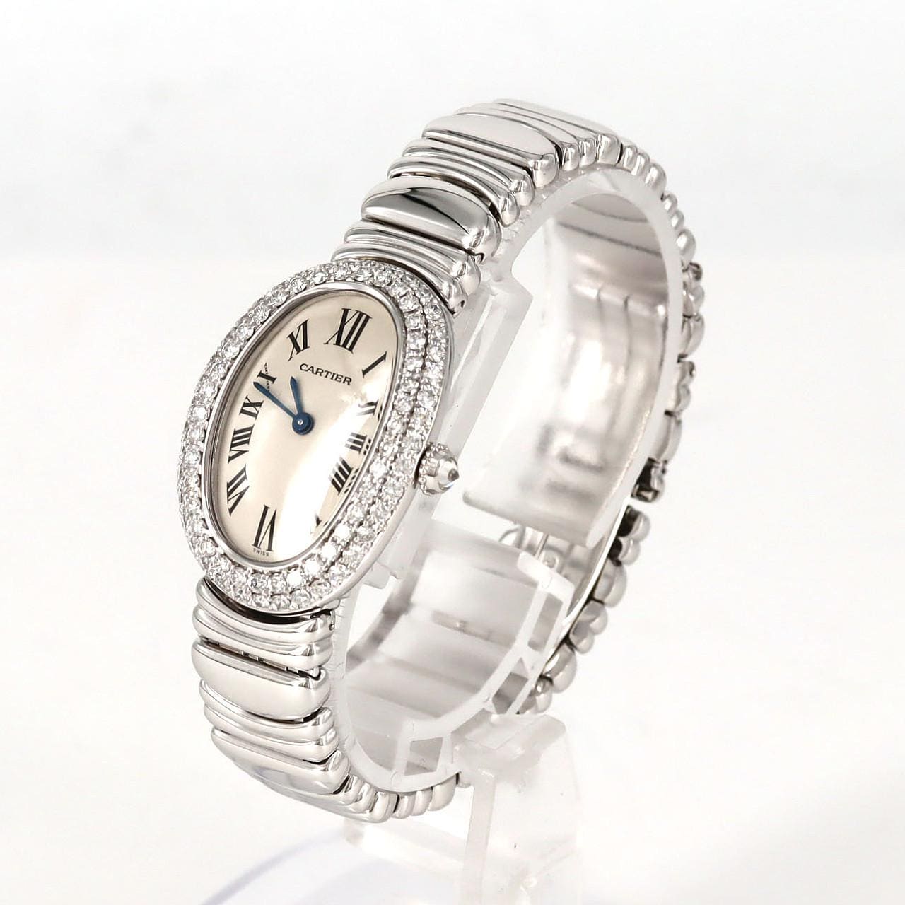 カルティエ ベニュワール WG/2D WB5097L2 WG クォーツ