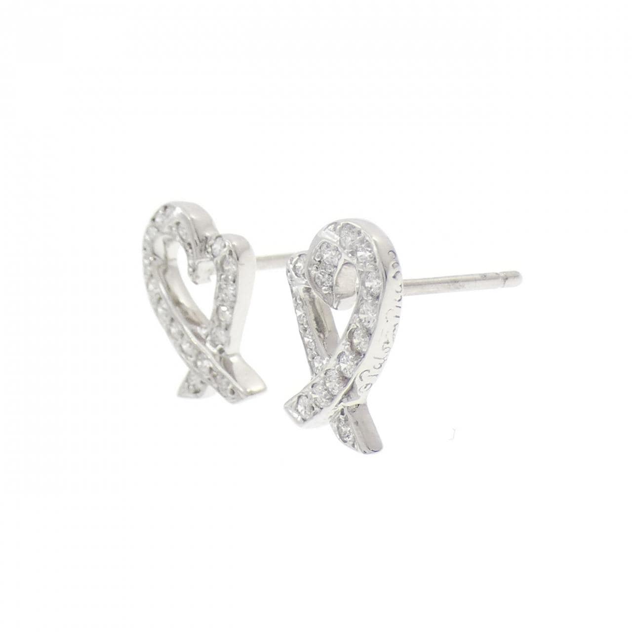 ティファニー ラビングハート ピアス