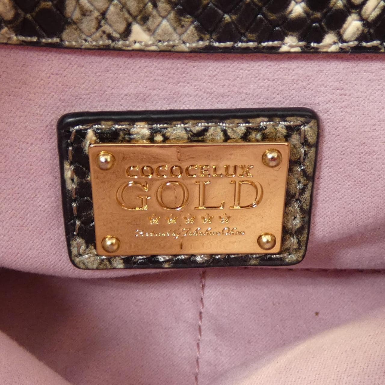 ココセリュクスゴールド COCOCELUX GOLD BAG