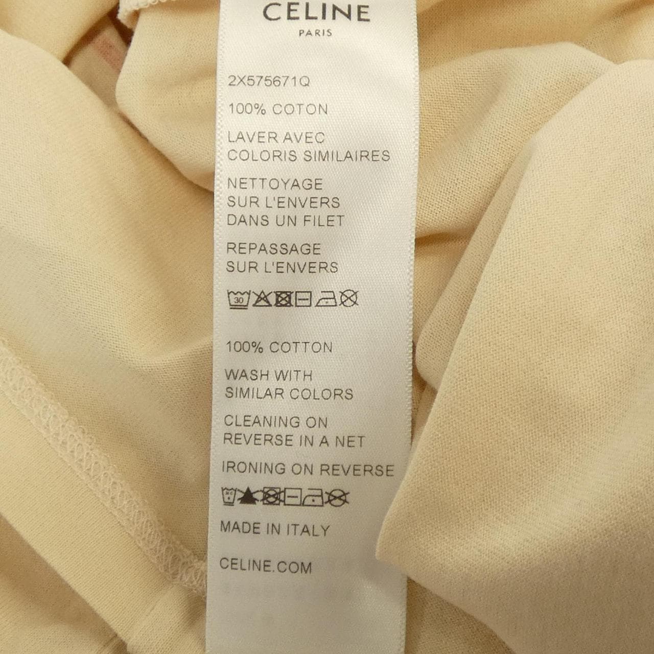 セリーヌ CELINE サルキー SULKY 2X575671Q Tシャツ