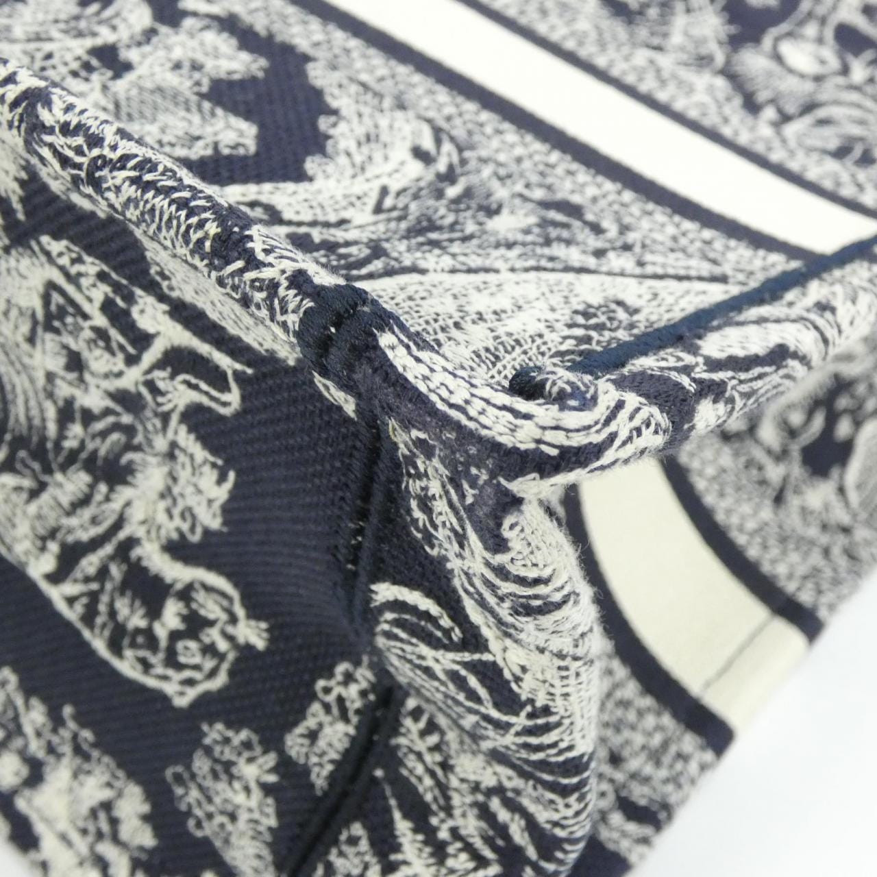 クリスチャンディオール REVERSE TOILE DE JOUY ディオール ブック トート スモール M1265ZRGO バッグ