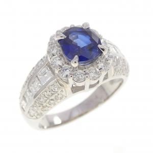 PT900 サファイヤ リング 1.25CT