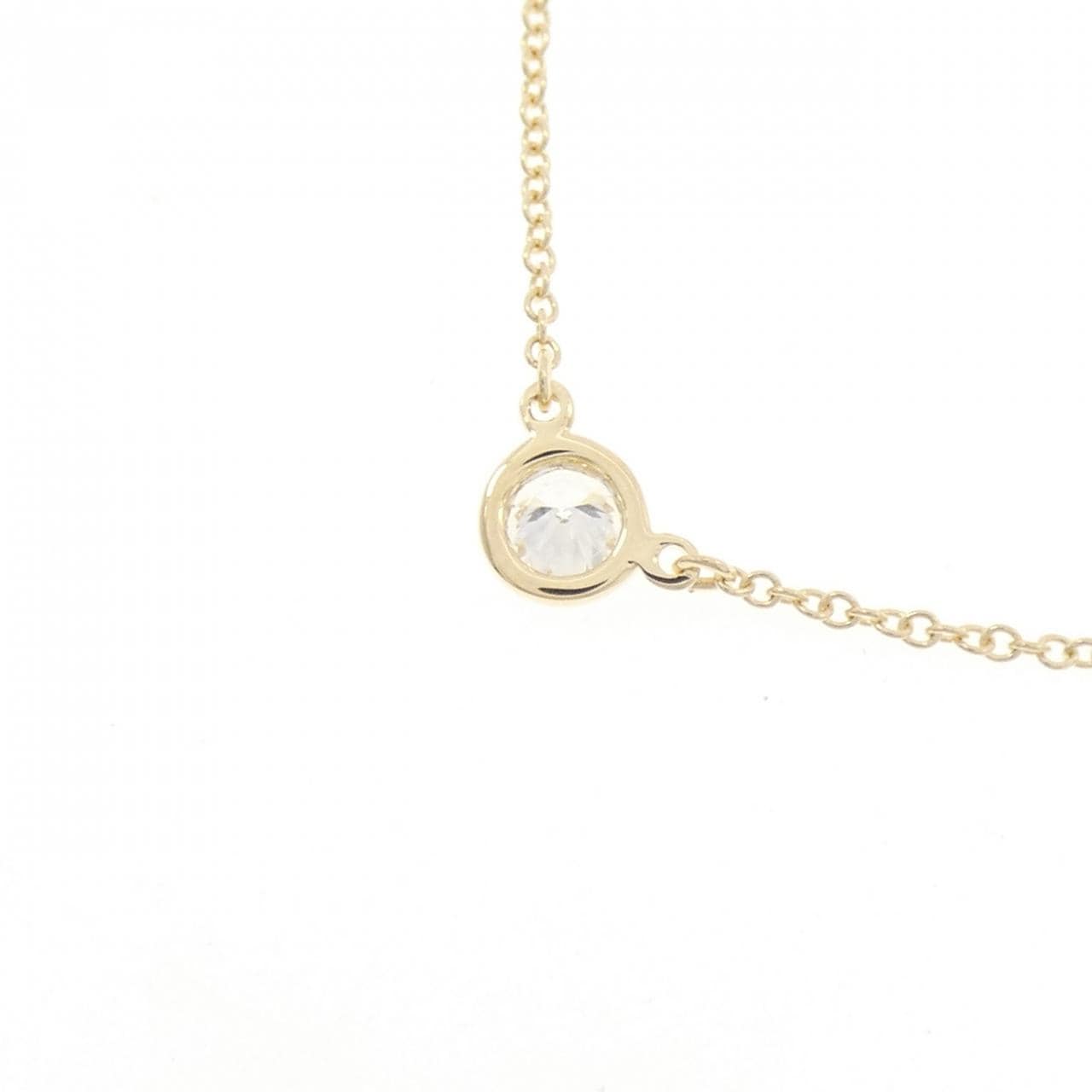 ティファニー バイザヤード ネックレス 0.22CT H VVS2 3EXT