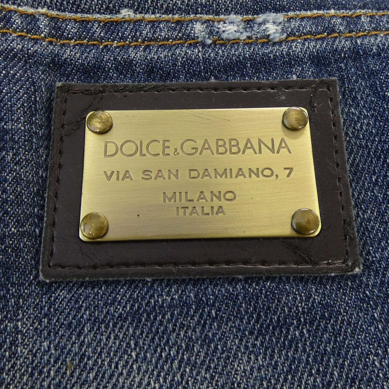 ドルチェアンドガッバーナ DOLCE&GABBANA FT46ED/G8C10 ジーンズ