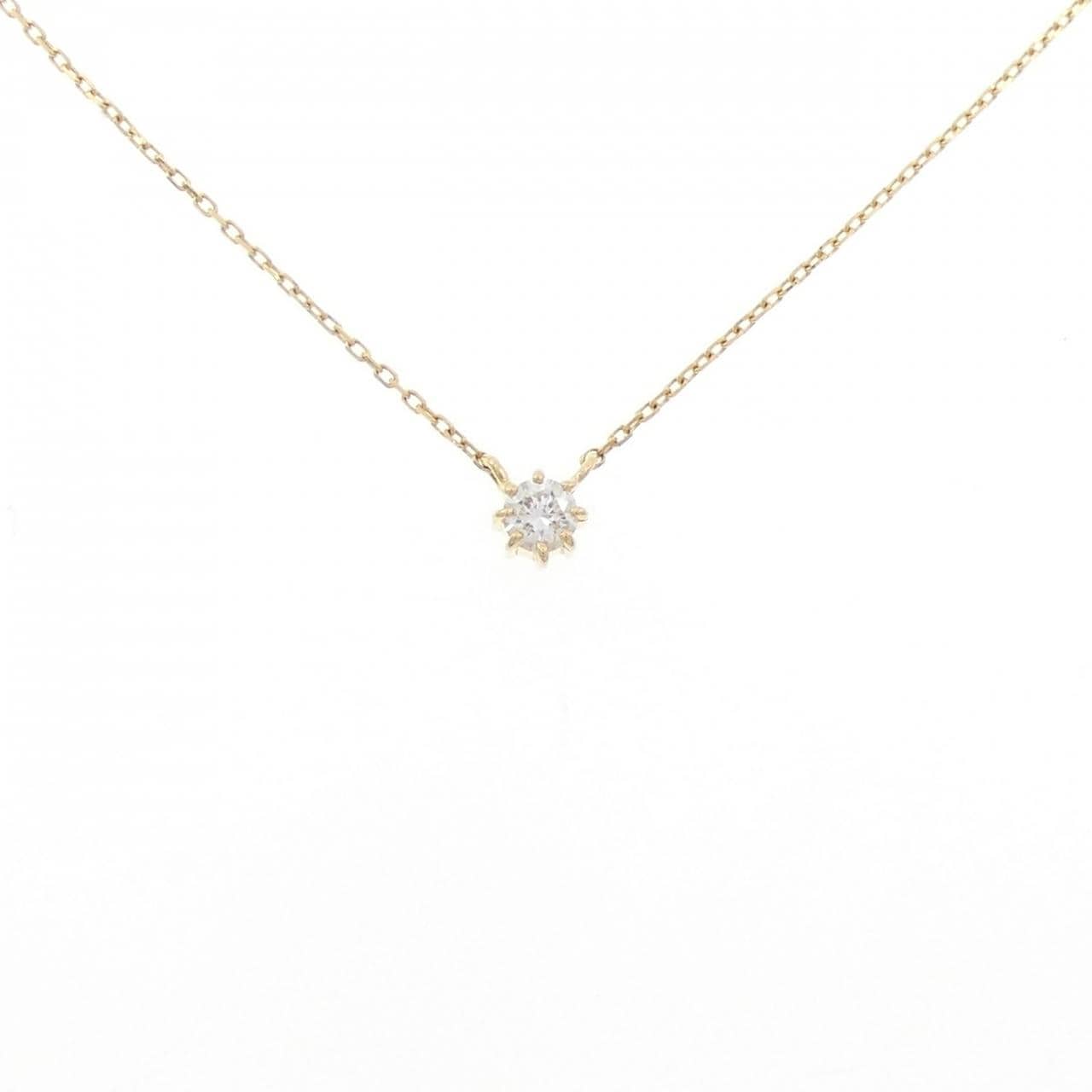 エテ ダイヤモンド ネックレス 0.1CT