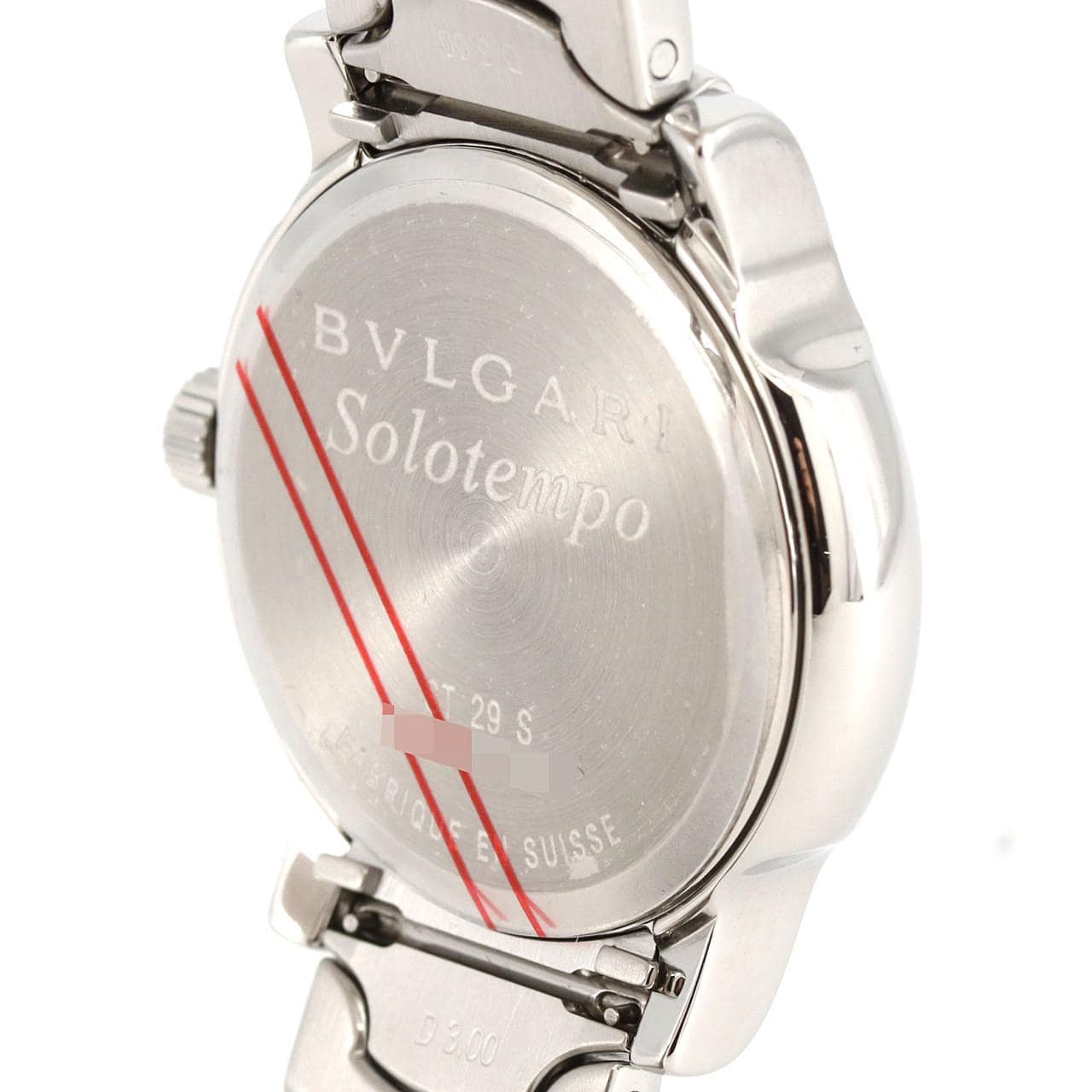 BVLGARI Solo Tempo ST29S/ST29BSSD SS Quartz