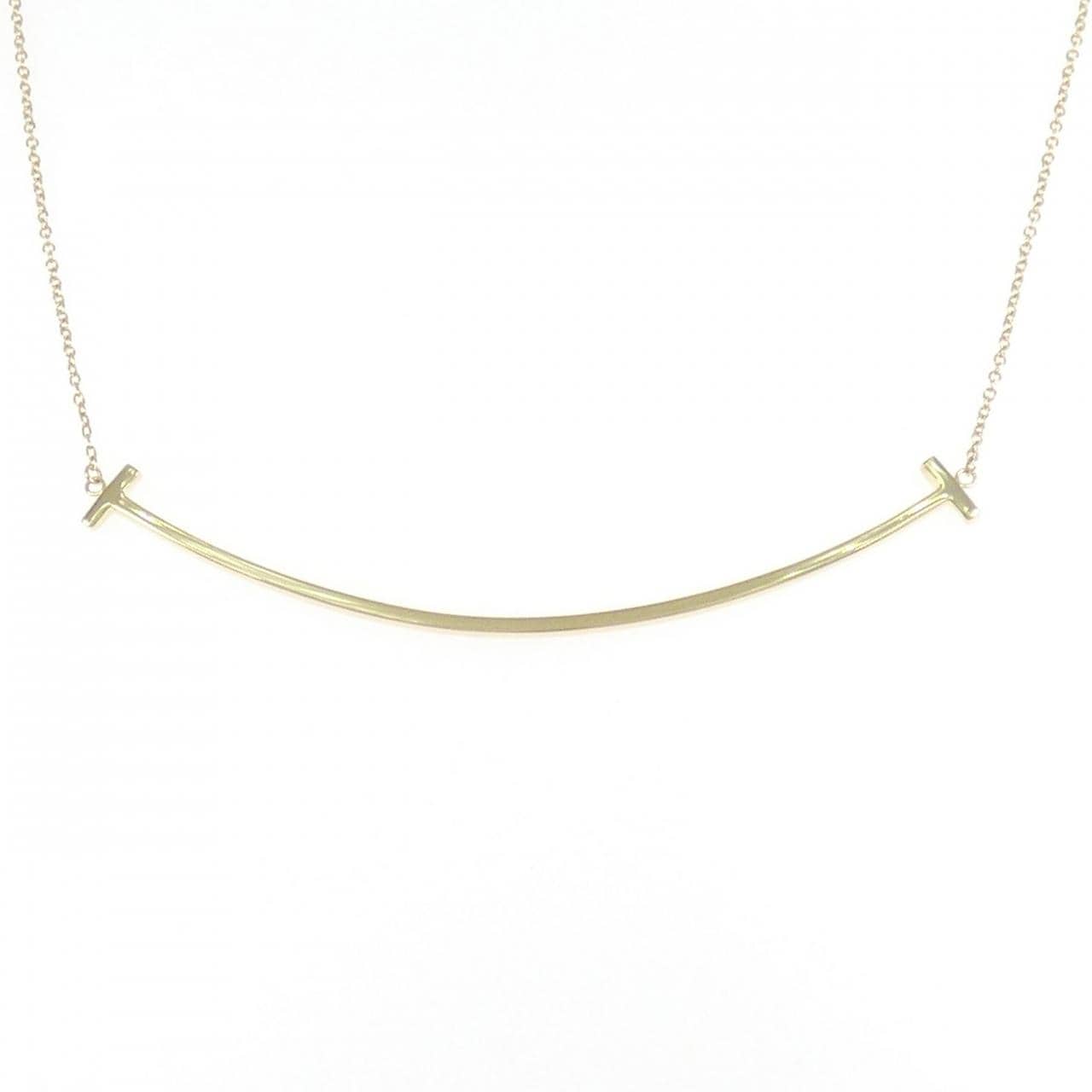 ティファニー Tスマイル ラージ ネックレス