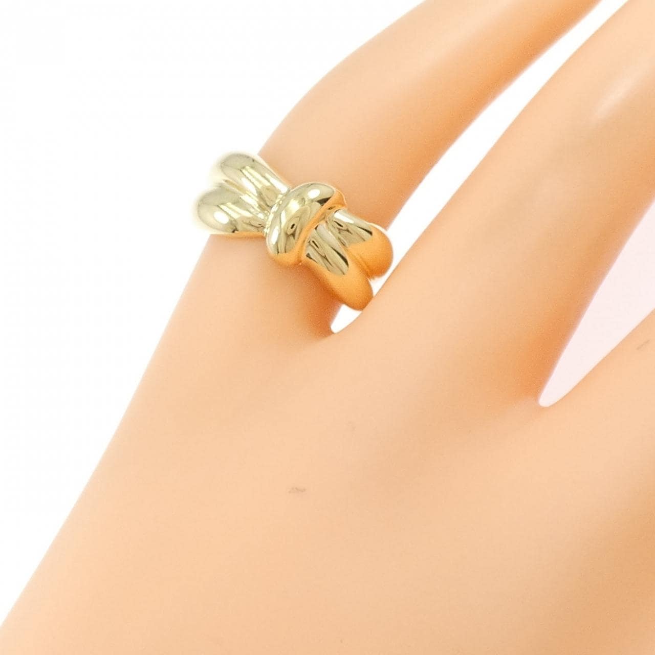 K18YG ピンキーリング