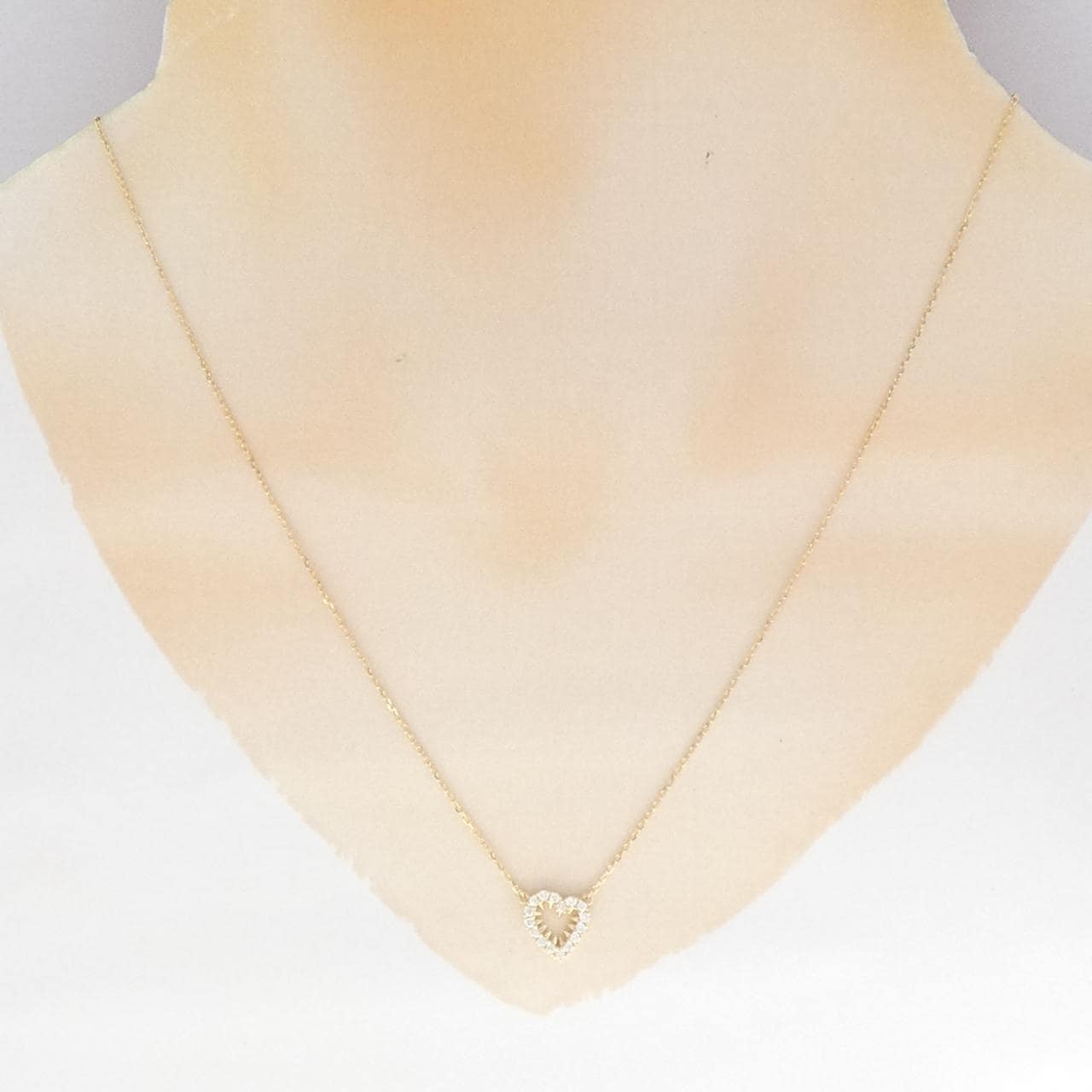 タサキ デインジャーハート ネックレス 0.12CT