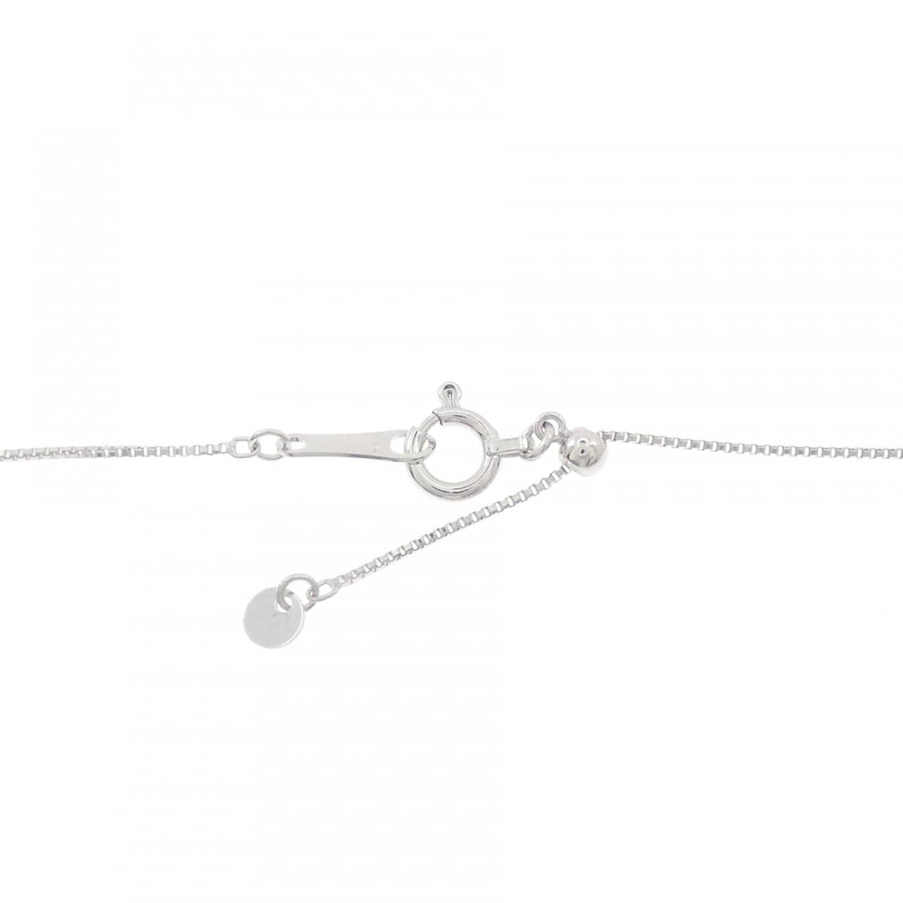 K18WG ダイヤモンド ネックレス 0.30CT