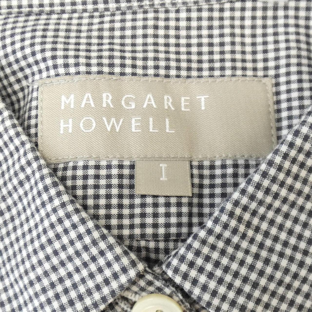 マーガレットハウエル Margaret Howell S／Sシャツ