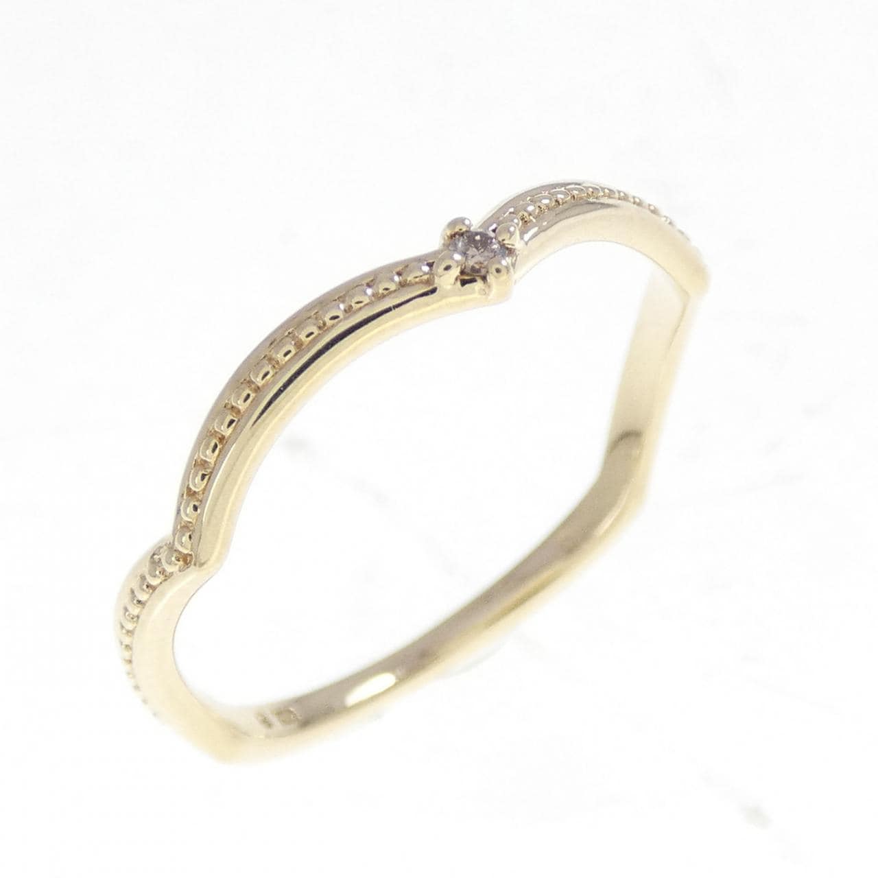 K10YG ダイヤモンド リング