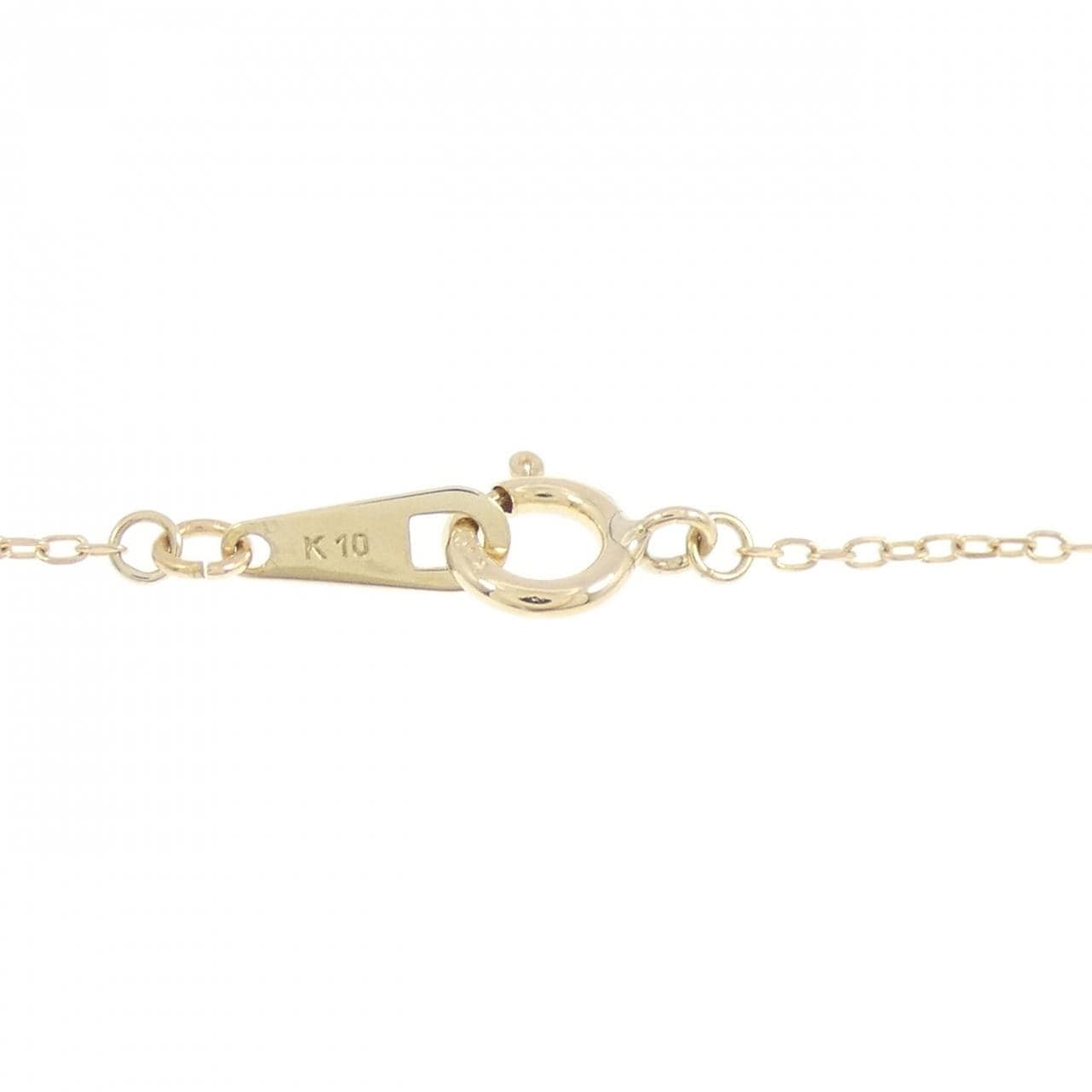 K10YG ダイヤモンド ネックレス