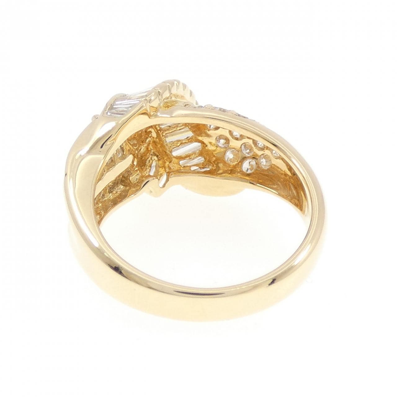 K18YG ダイヤモンド リング 2.03CT