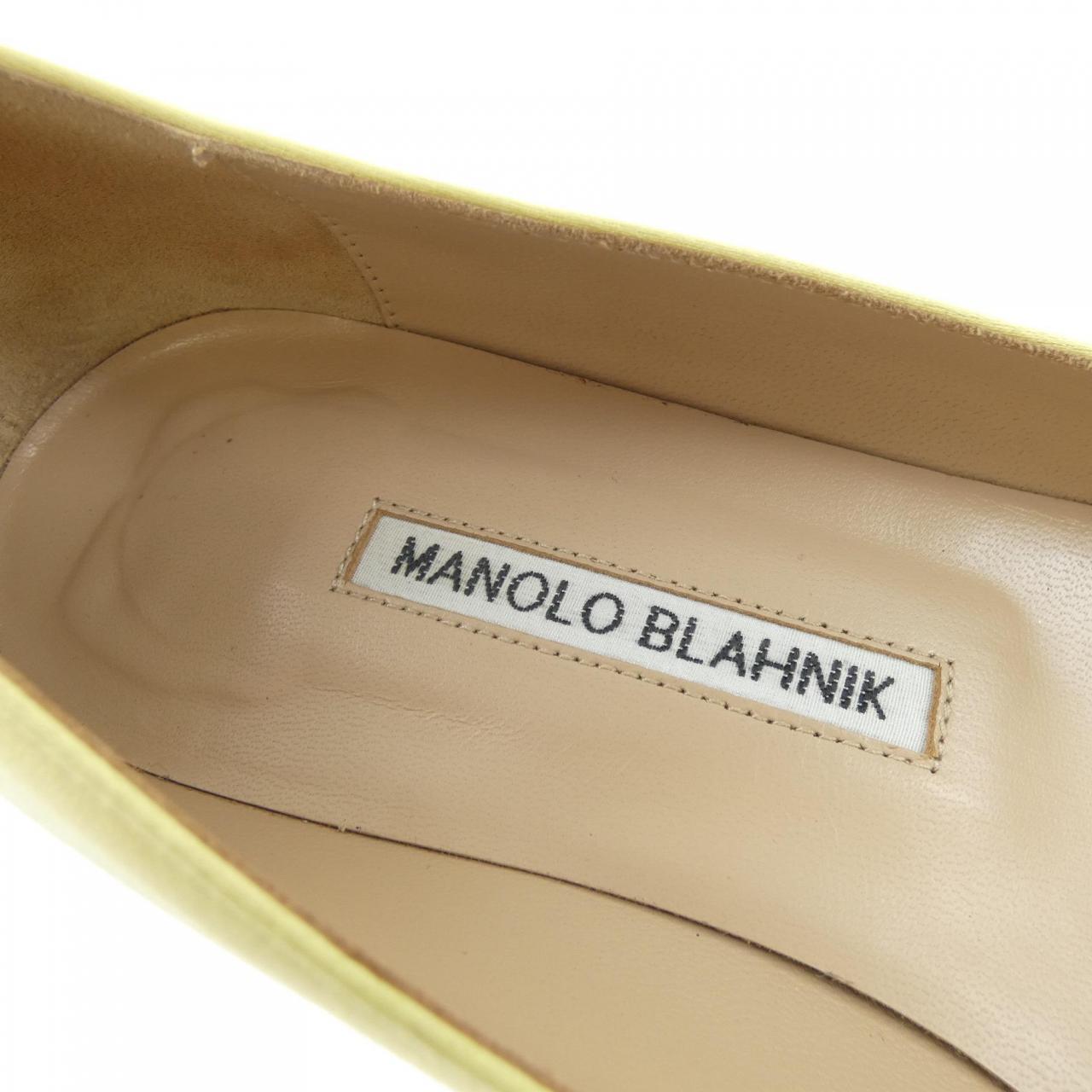 マノロブラニク MANOLO BLAHNIK HANGISIFLAT ハンギシフラット フラットシューズ