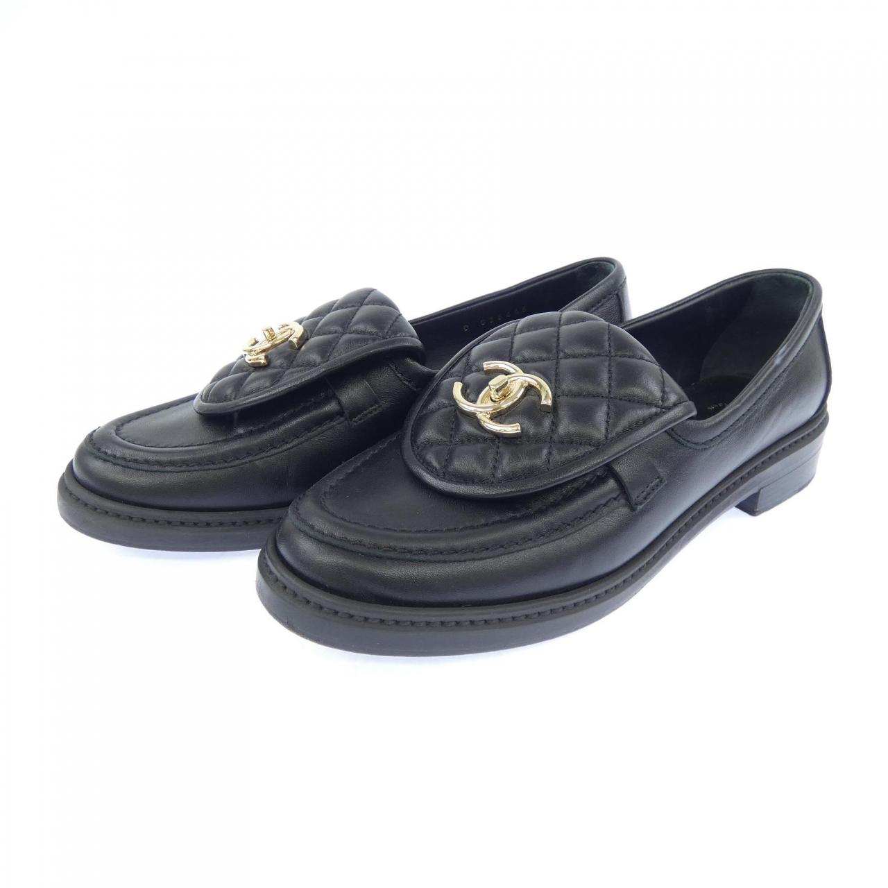 シャネル CHANEL ローファー ターンロック マトラッセ G36646X01000 シューズ