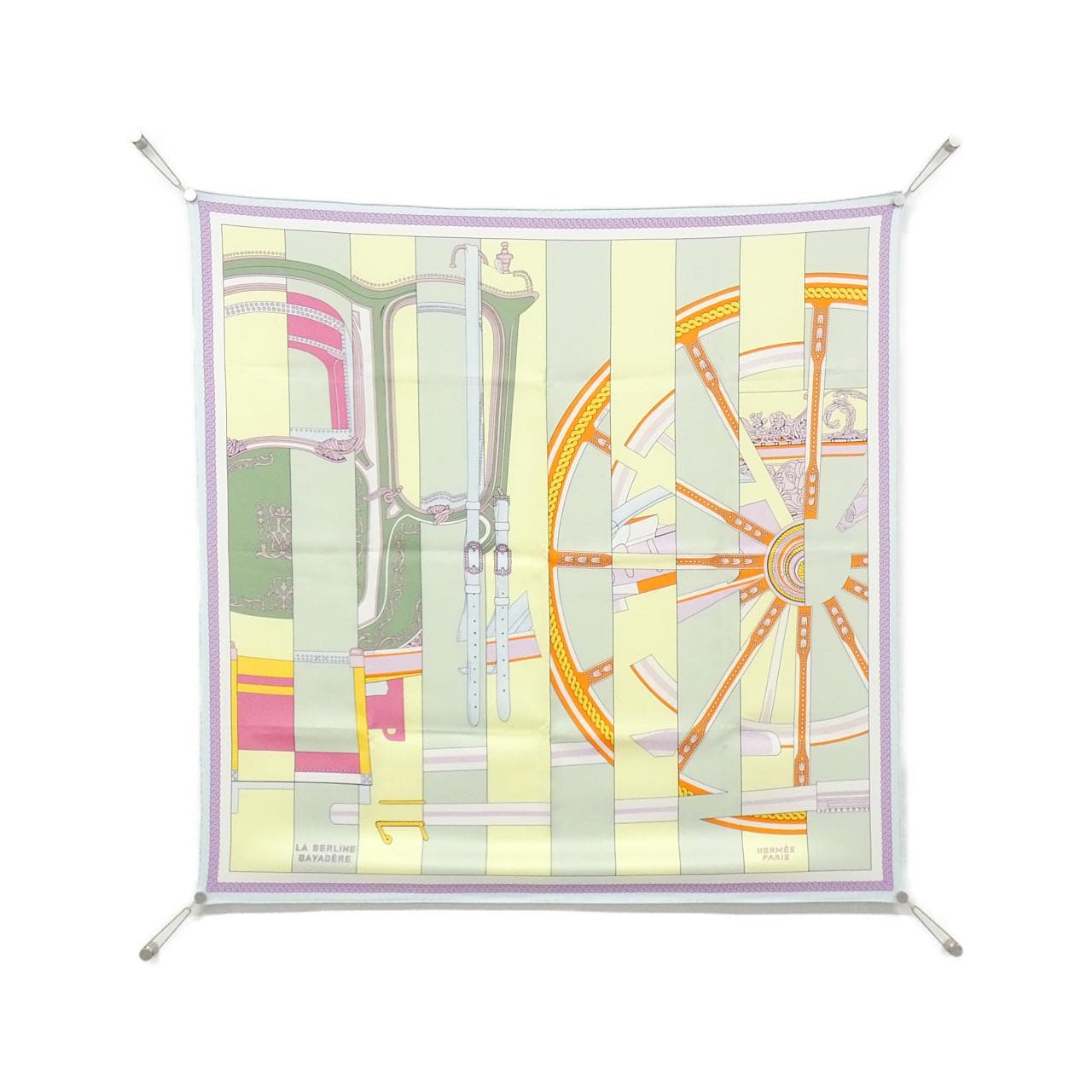 HERMES LA BERLINE BAYADERE Carre 003864S Scarf