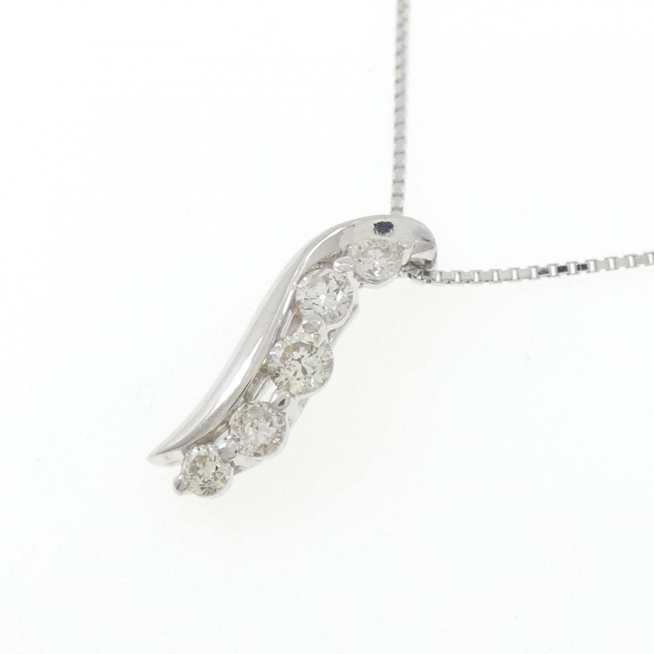 PT ダイヤモンド ネックレス 0.30CT