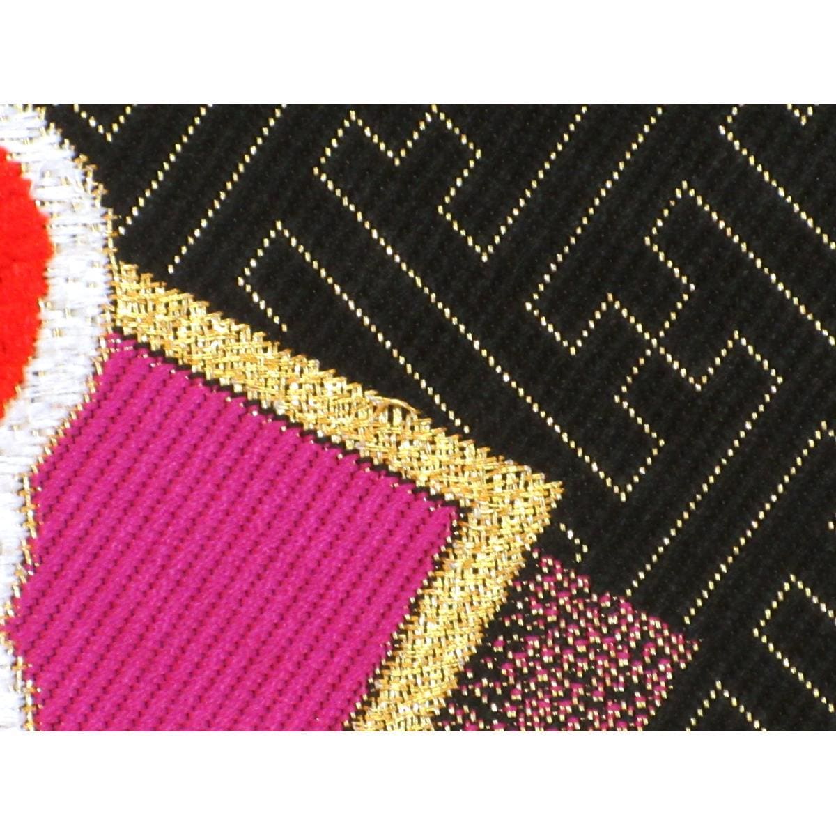 袋帯　モール入り　芯なし仕立