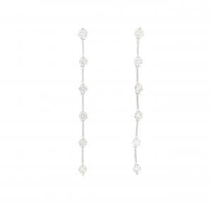 【新品】PT900 ダイヤモンド ピアス 0.70CT