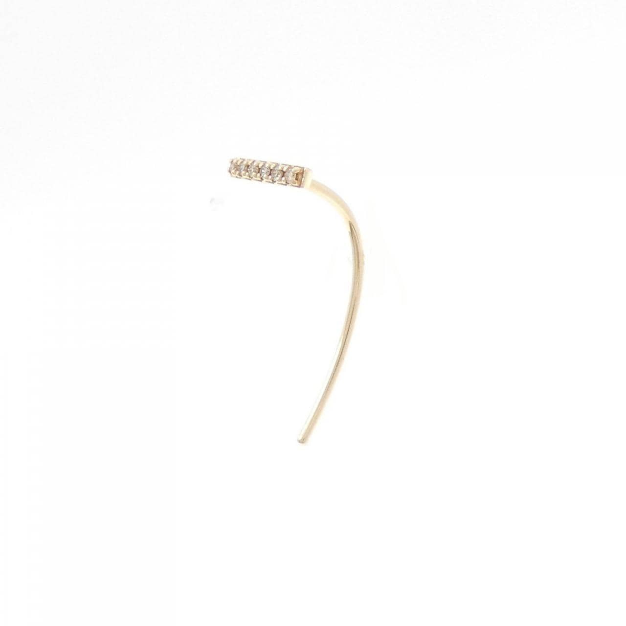 ヒロタカ ダイヤモンド ピアス 0.03CT 片耳
