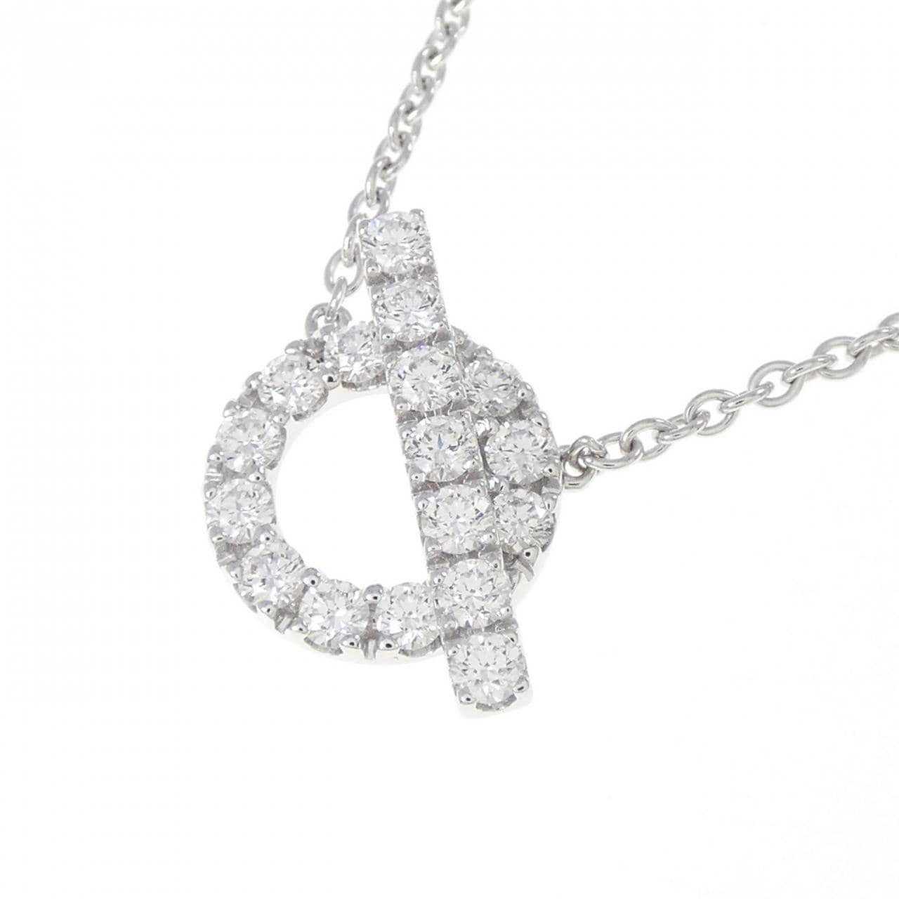 エルメス フィネス ネックレス 0.46CT