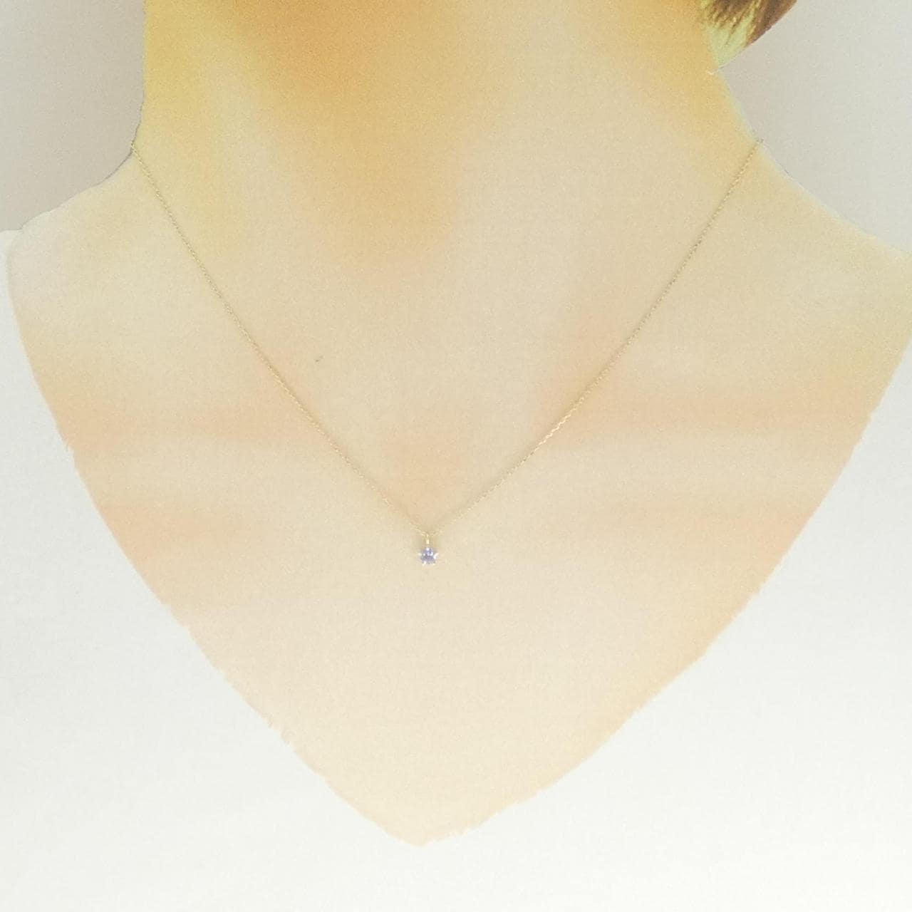 K10YG タンザナイト ネックレス