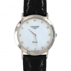 ロンジン ラウンドケース PT･12P PT クォーツ