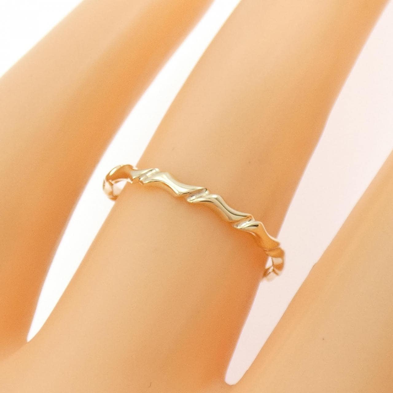 アガット K10YG リング