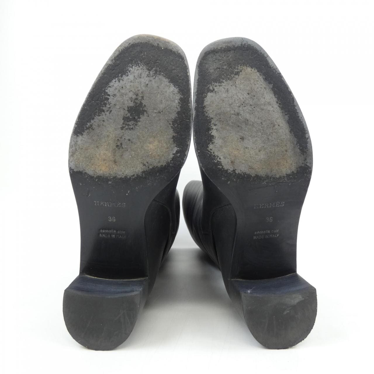 エルメス HERMES ジュスティーヌ グレナンバックル 242003Z ロングブーツ