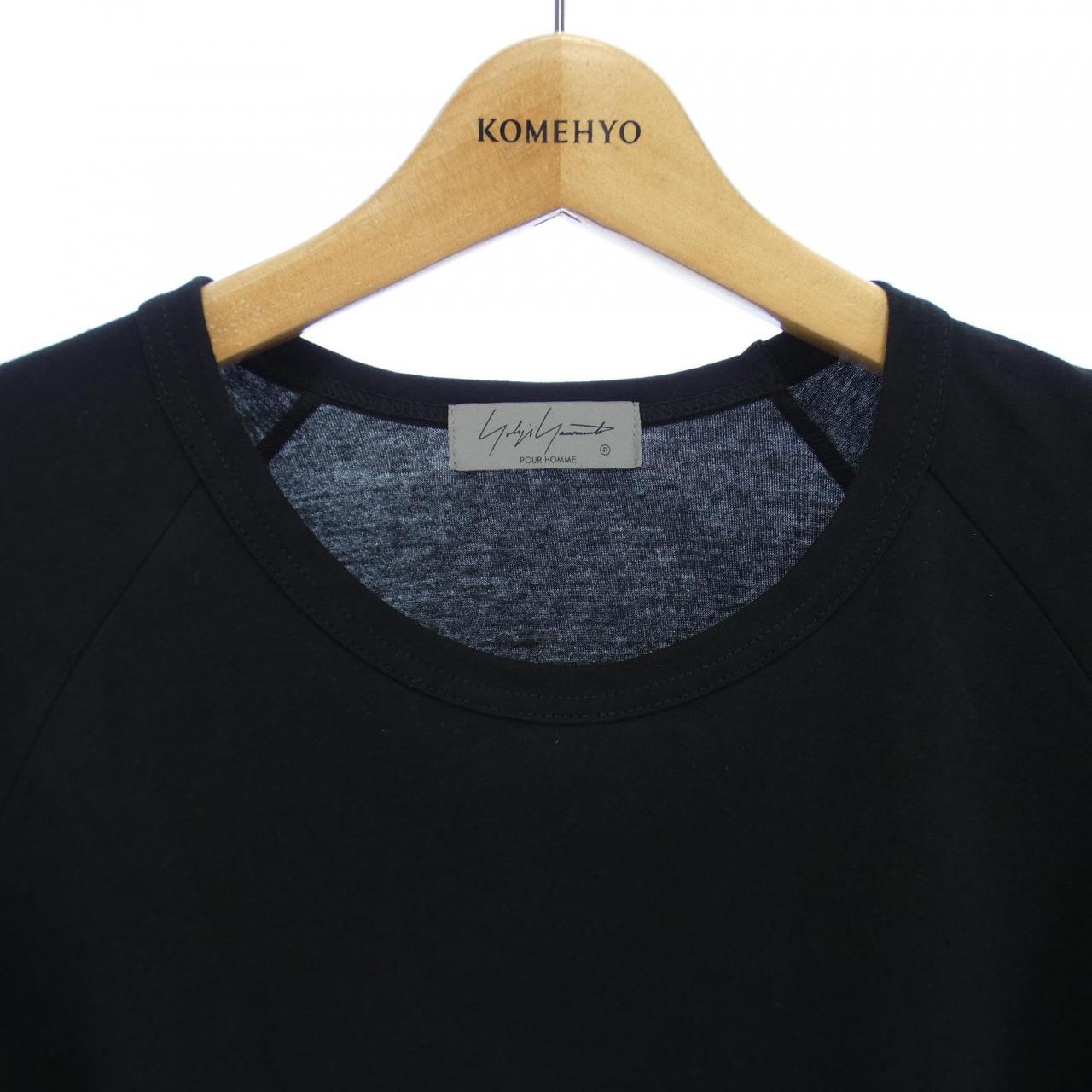 ヨウジヤマモトプールオム YOHJI YAMAMOTO POUR Tシャツ