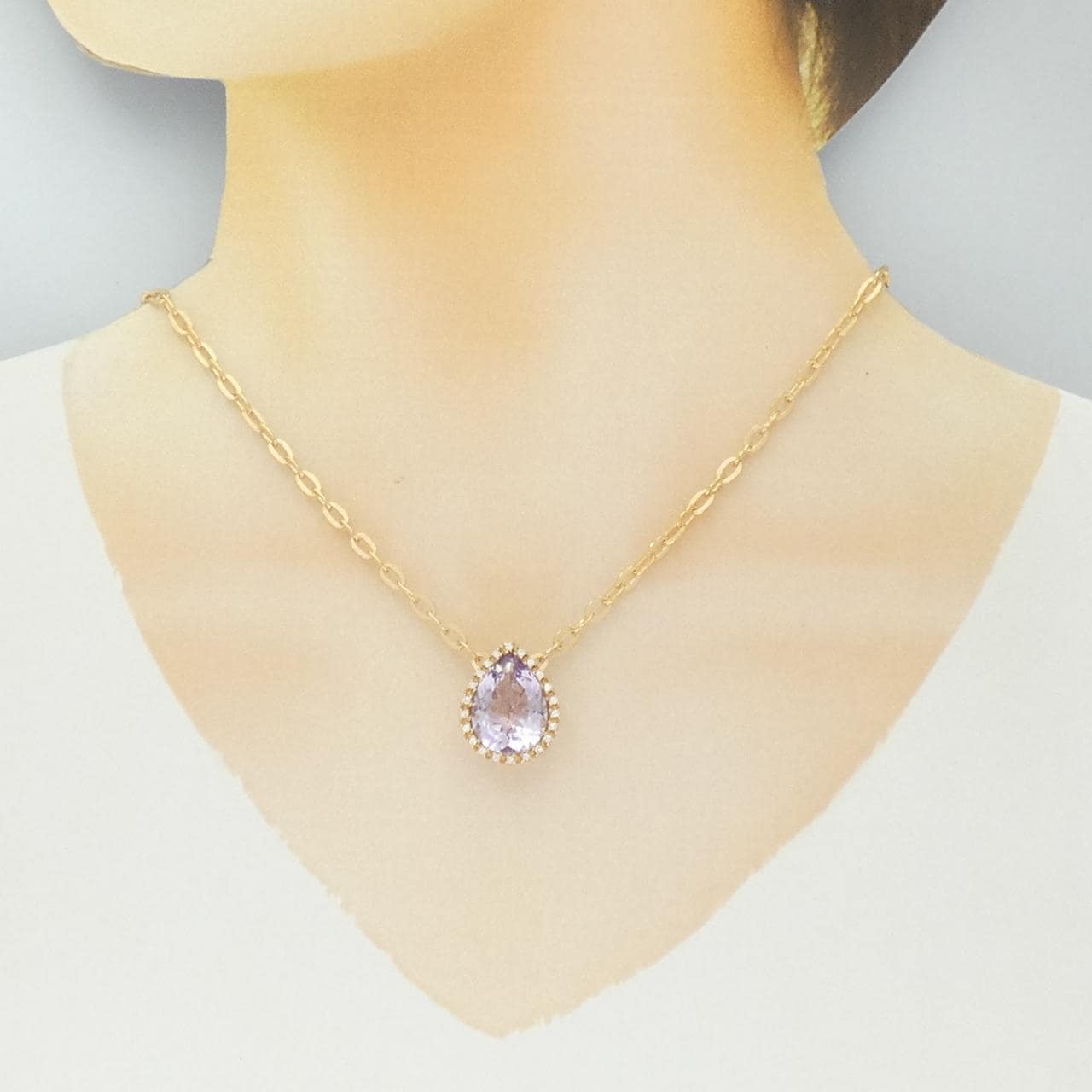 ゾッカイ アメジスト ネックレス