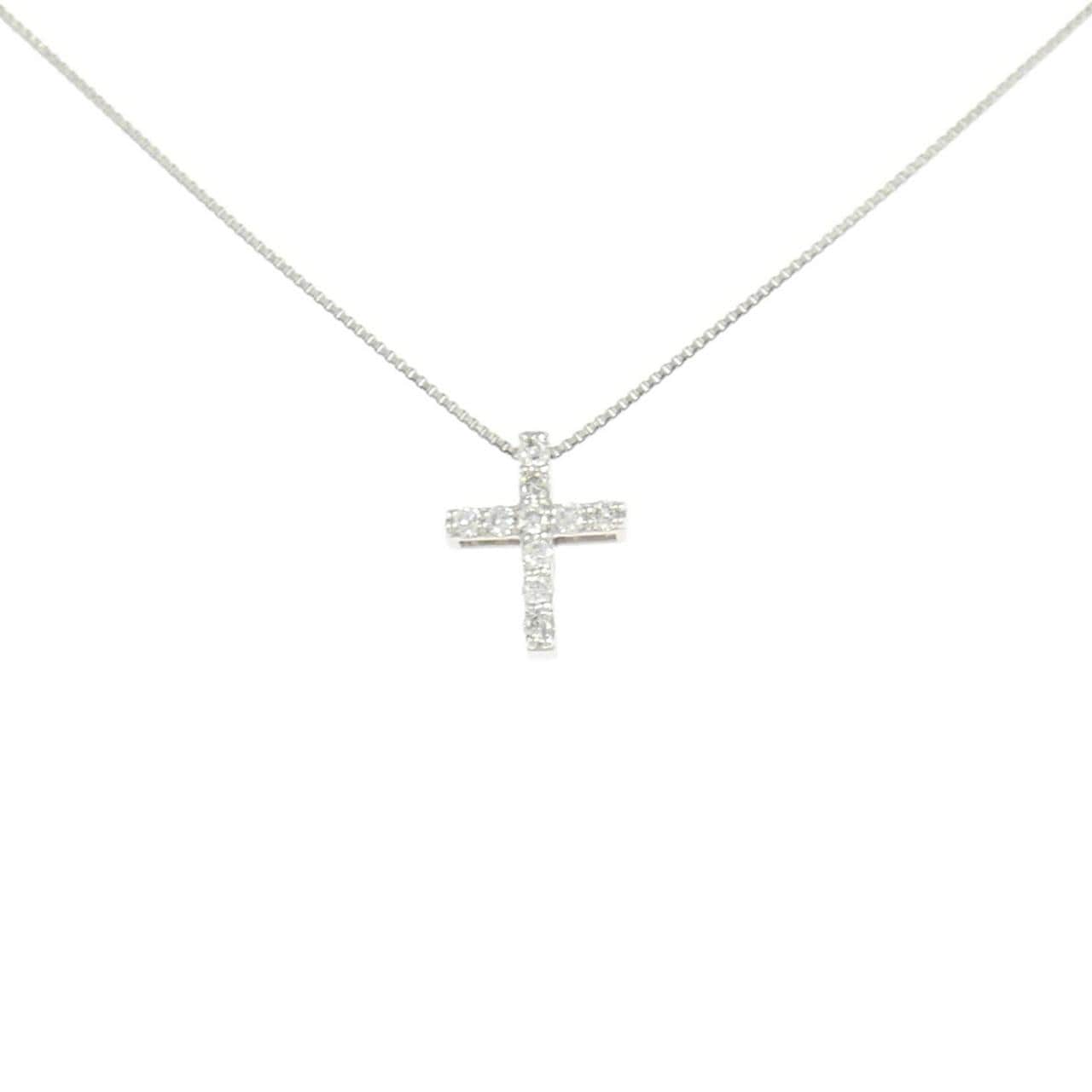 PT900/PT850 ダイヤモンド ネックレス 0.12CT