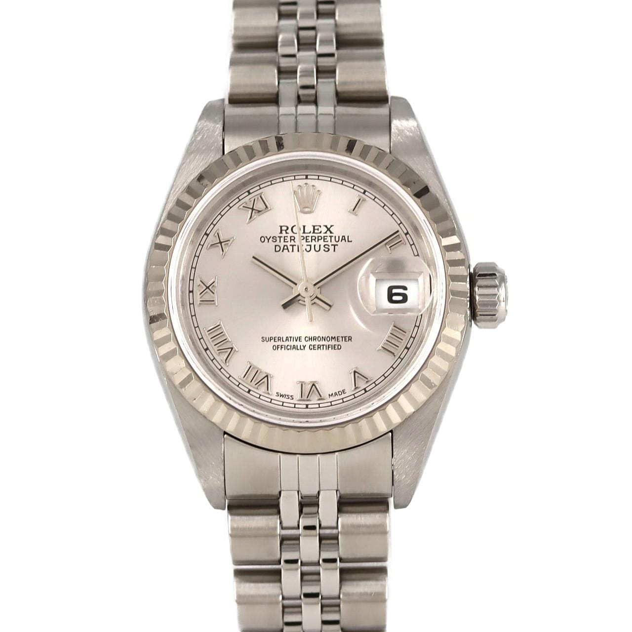 ロレックス デイトジャスト 79174 SSxWG 自動巻 F番