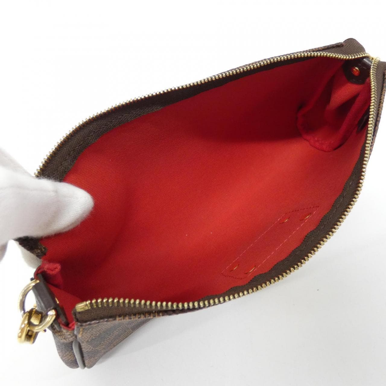 ルイヴィトン ダミエ エヴァ N55213 ショルダーバッグ