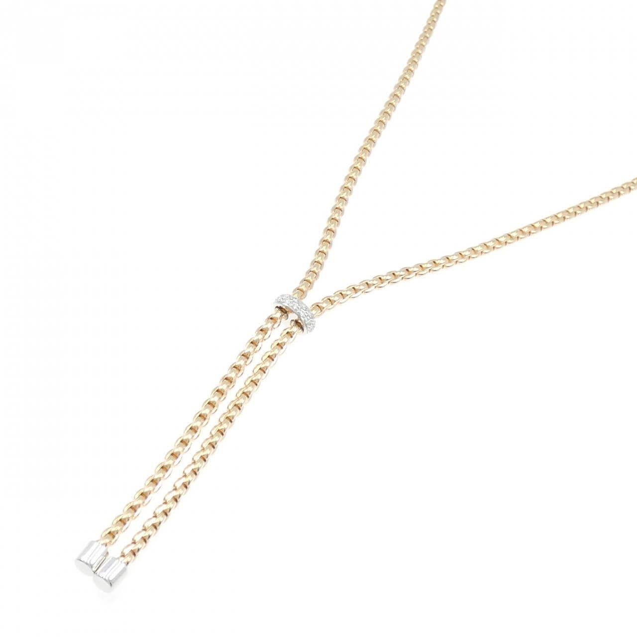 【新品】フォッペ エカ ネックレス 0.10CT