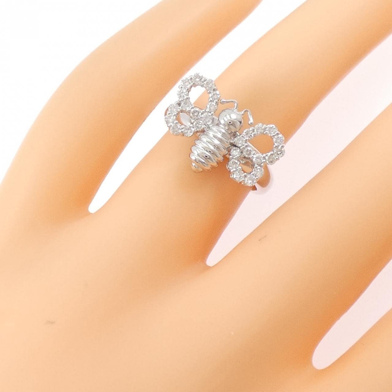 ポンテヴェキオ ビー ダイヤモンド リング 0.38CT