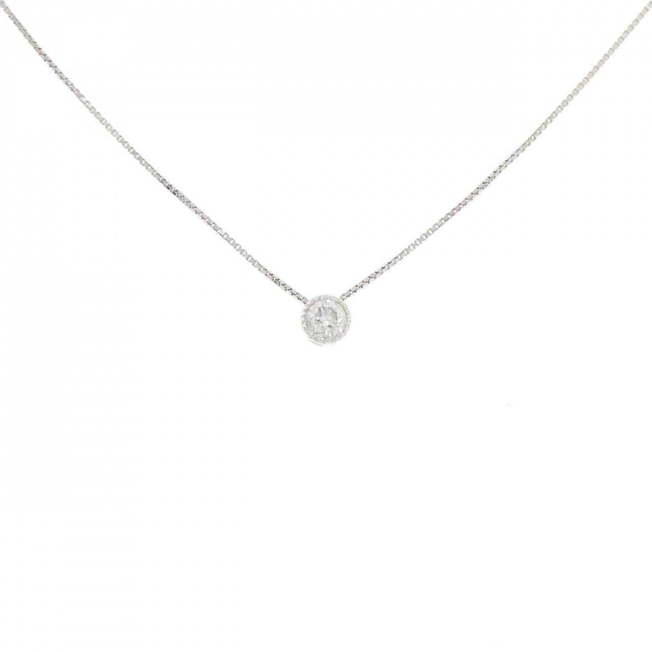 PT900/PT850 ダイヤモンド ネックレス 0.11CT