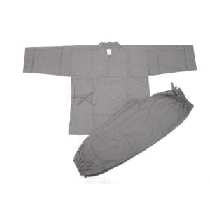 【新品】男作務衣　久留米織　ＬＬサイズ