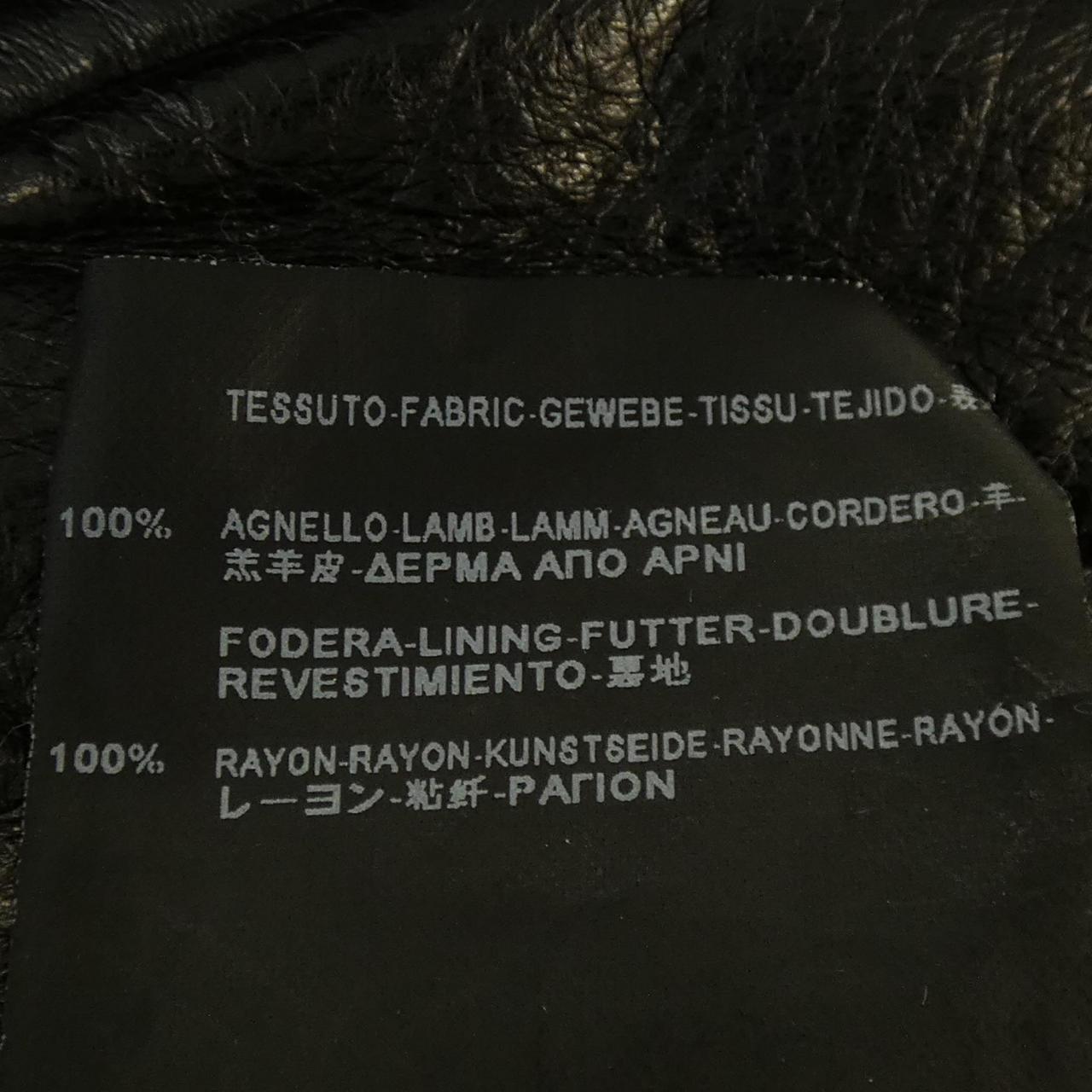 バレンシアガ BALENCIAGA 256302 THC99 レザーライダースジャケット