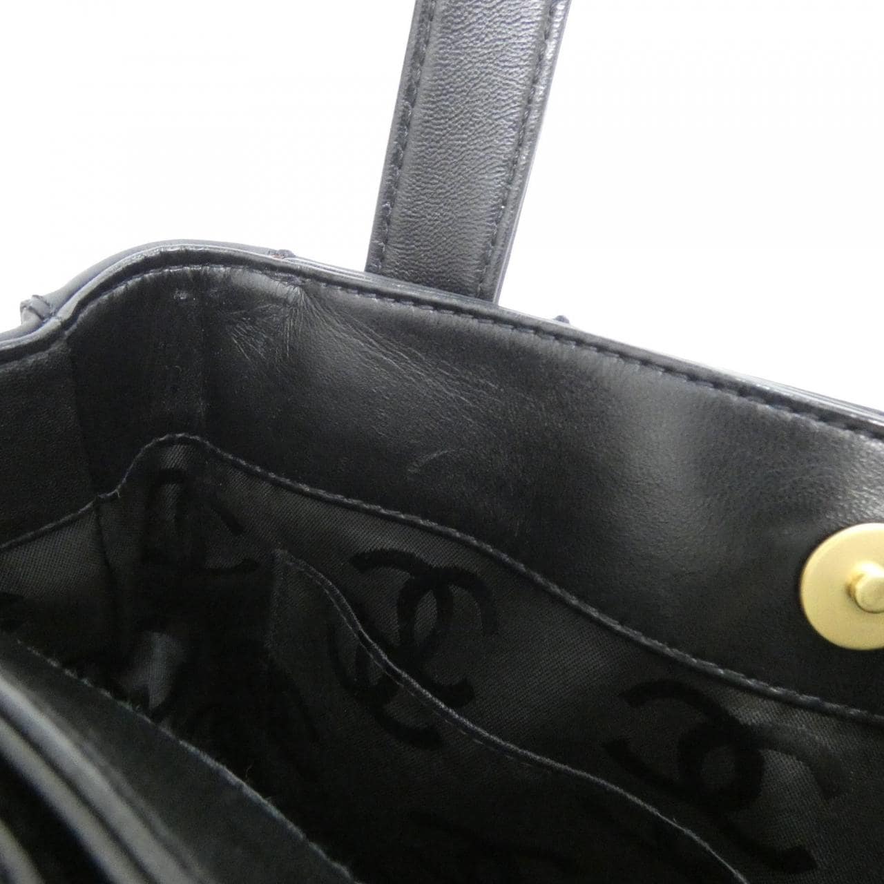 【ヴィンテージ】シャネル ワイルドステッチ ライン 18126 バッグ