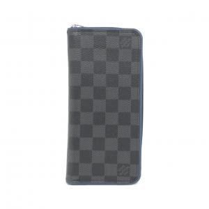 ルイヴィトン ダミエ グラフィット ジッピー ウォレット ヴェルティカル N63305 財布