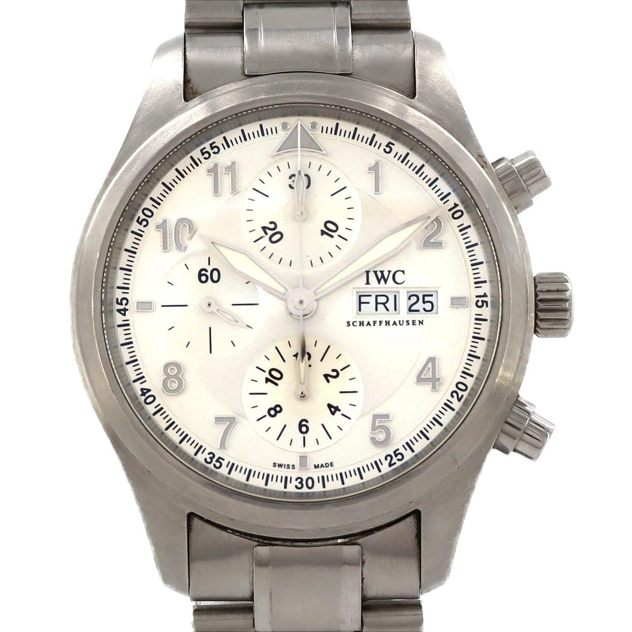 【ノーメンテナンス還元価格】IWC スピットファイアクロノ IW371702 SS 自動巻