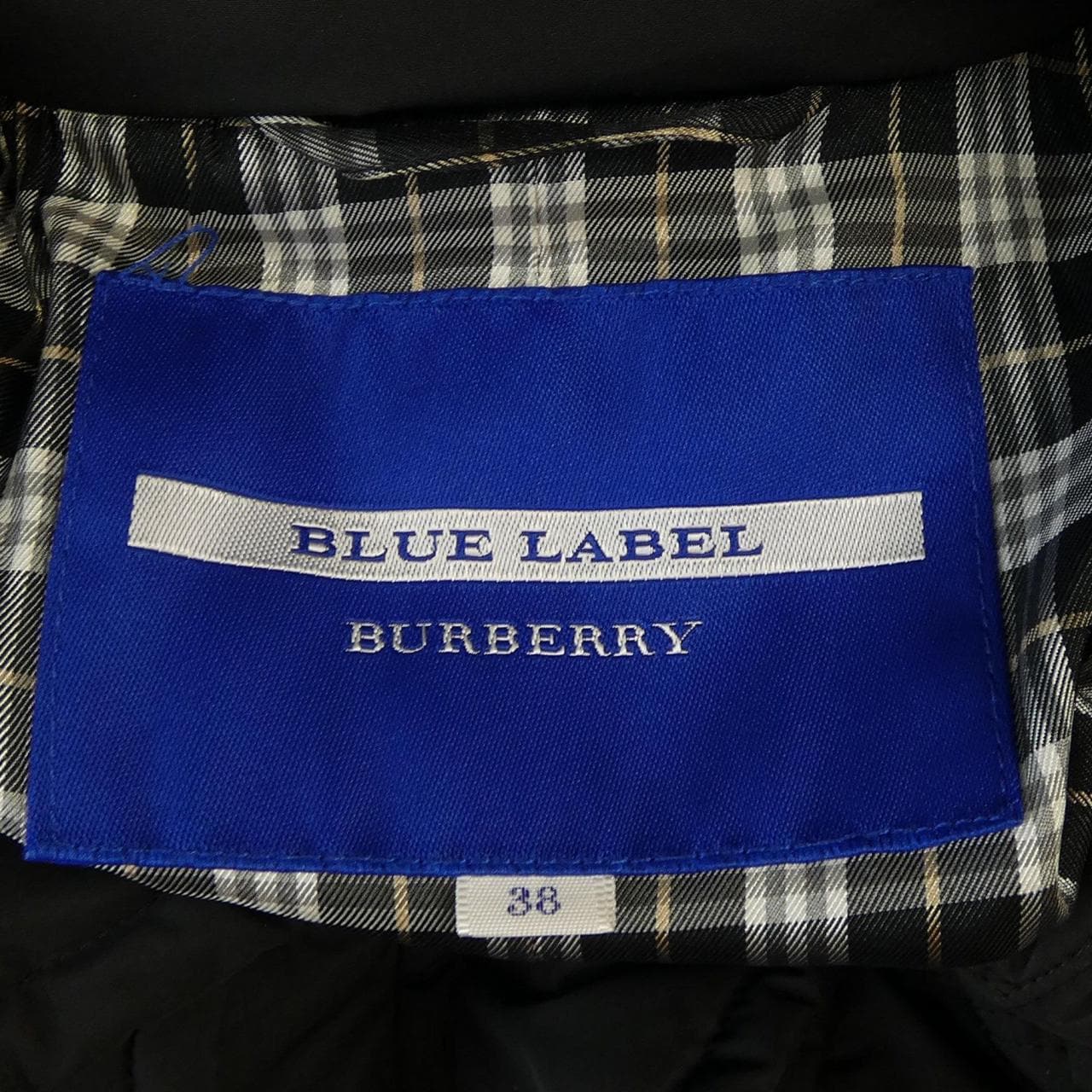 バーバリーブルーレーベル BURBERRY BLUE LABEL ダウンコート