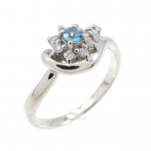 PT パライバトルマリン リング 0.068CT