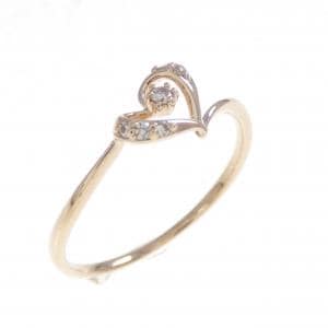 サマンサティアラ ハート ダイヤモンド リング 0.03CT