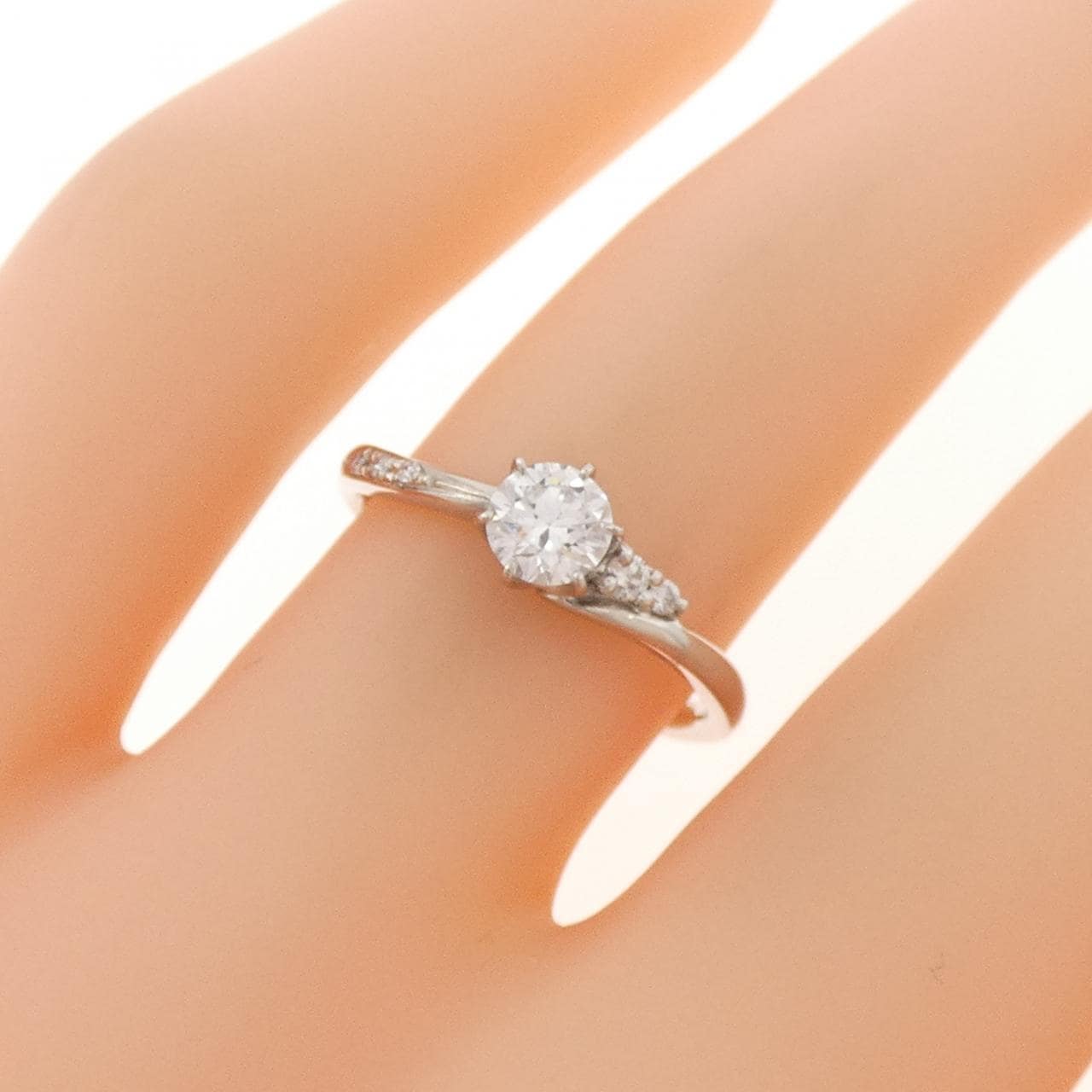 PT900 ダイヤモンド リング 0.307CT D IF 3EXT
