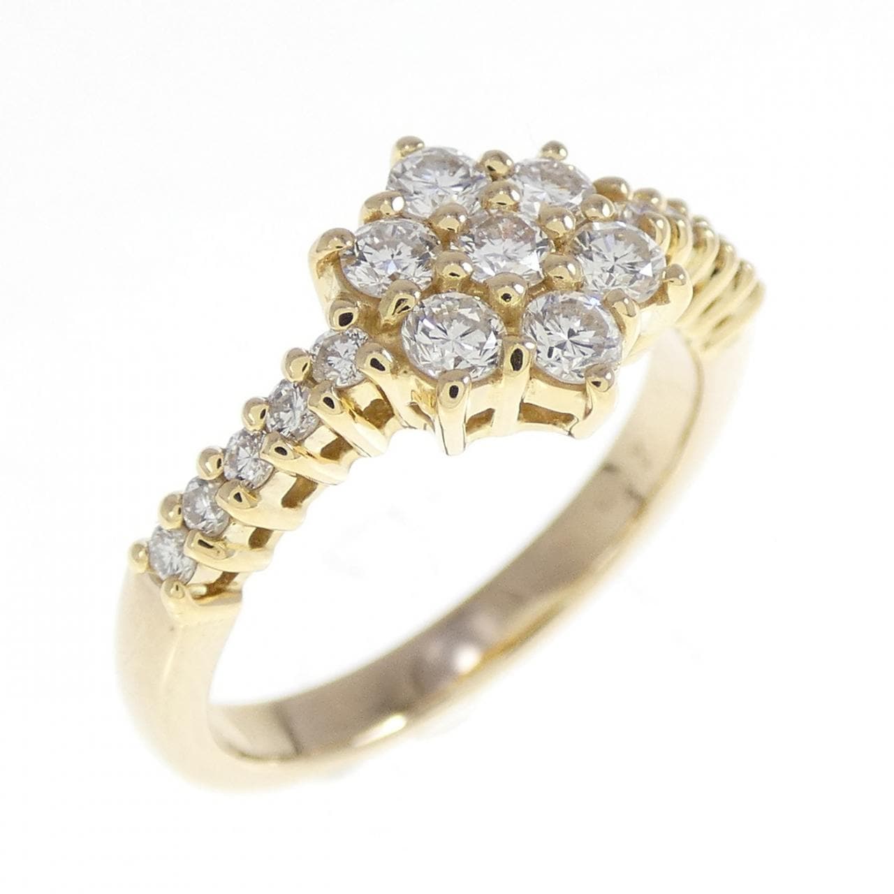 K18YG ダイヤモンド リング 0.47CT