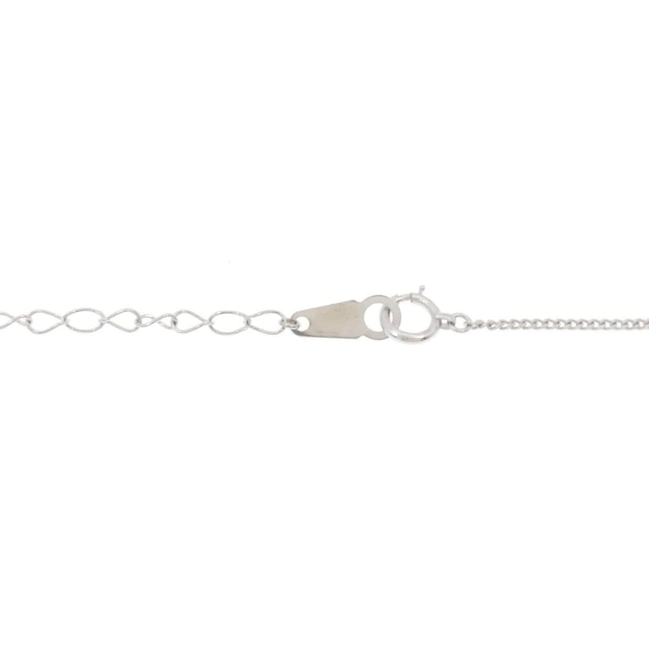 PT900/PT850 エメラルド ネックレス 0.20CT